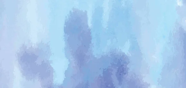 水彩紙に手描きのアートブルーカラーペイント — ストックベクタ