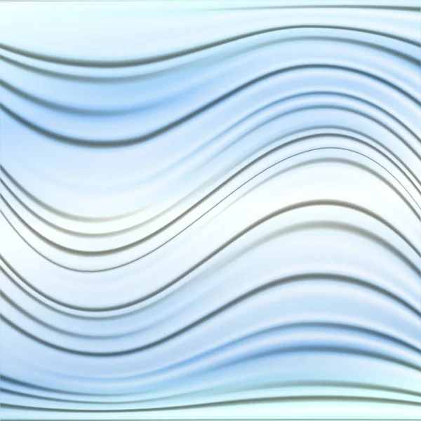 Fond abstrait avec des lignes fluides et des vagues . — Image vectorielle