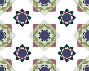 Zarif Süsler Geometrik Mandala