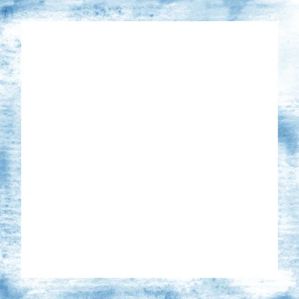 Красива акварельна текстура квадратна рамка для фотографій або тексту Арт скрапбук Кольори День народження — стокове фото