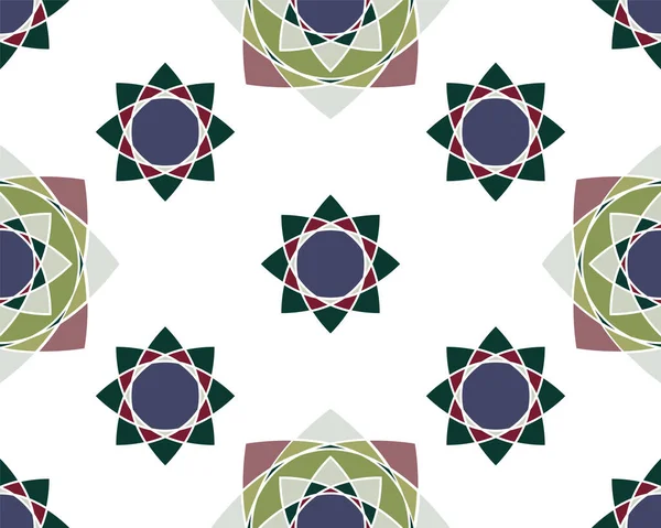 Elegantní ozdoby Geometrické Mandala — Stockový vektor