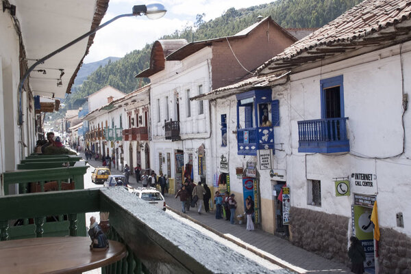 Архитектурная улица инков в Куско, Перу. Архитектура. древний
.