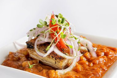 carapulcra - domuz eti ve susuz patates Peru mutfağı güveç