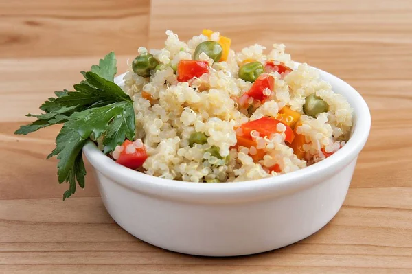 Quinoa with vegetables — Stock Photo, Image