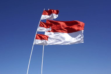 Endonezya bayrağı, Merah Putih Endonezya bağımsızlık gününde