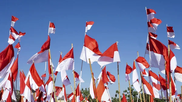 Endonezya bayrağı, Merah Putih Endonezya bağımsızlık gününde