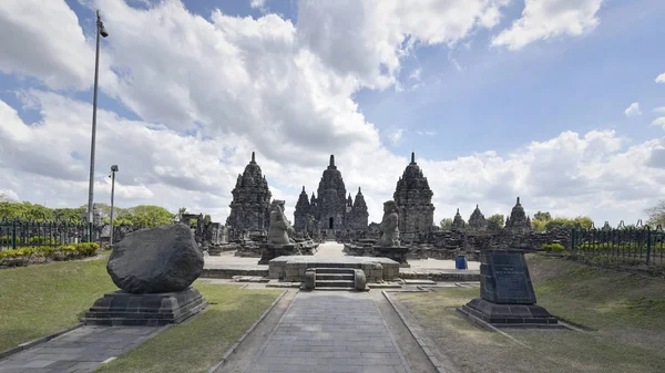 Belleza Del Templo Sewu Yogyakarta Indonesia —  Fotos de Stock
