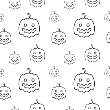 Kabak dokusu vektör çizimi. Kusursuz desen tasarım şablonu. Beyaz arkaplanda siyah tasarım biçimi
