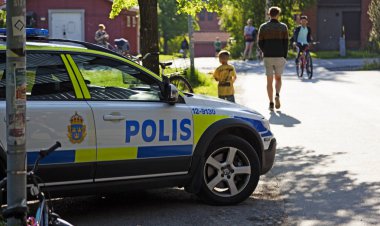 Umea Alidhemsdagen de polis arabası