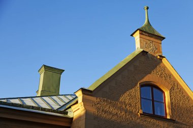 Umea 'daki en eski hastanenin parçaları.