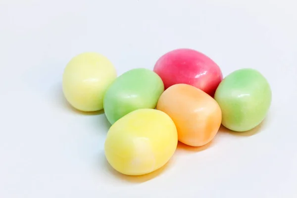 Caramelos Que Son Afrutados Duros Diferentes Colores — Foto de Stock