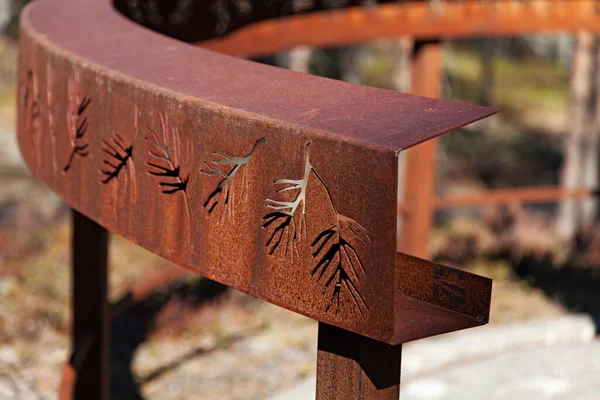 Eschenhain Bei Der Kirche Wald — Stockfoto