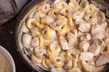 tavuk alfredo makarna souce