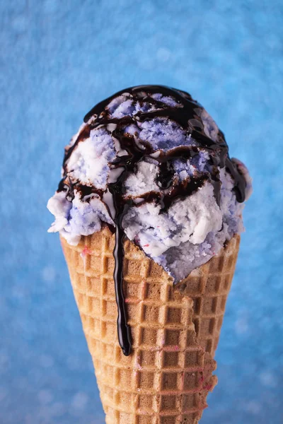 Renkli dondurma makro lens