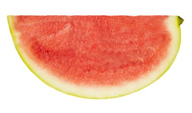 beyaz arka plan ile karpuz dilim