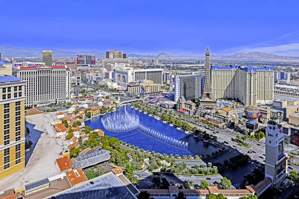 Las Vegas Nevada 2019 Vista Panoramica Sulla Las Vegas Strip — Foto Stock