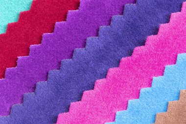 çok renkli keçe kumaş dokulu ve arka plan