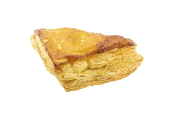 Puff Pastry Isolated White Background — Stock Photo, Image