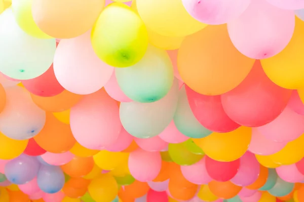 Una Gran Cantidad Globos Colores Para Fondo —  Fotos de Stock