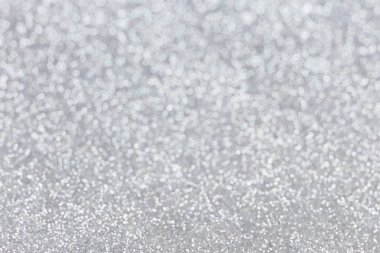 Soyut gümüş ışıltılı arka plan. Işıltı gümüş bokeh noel arka plan. 