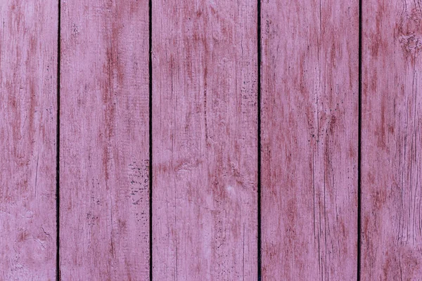 Rustikale Holzstruktur Oder Hintergrund Mit Zerkratzter Pinkfarbener Farbe Nahaufnahme — Stockfoto