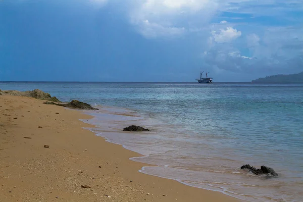 Een Prachtige Ongerepte Strand Het Paradijs — Stockfoto