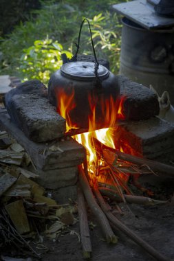 Geleneksel soba açık