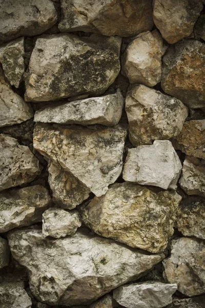 Unique Retaining Rock Wall Texture — Stock Photo, Image