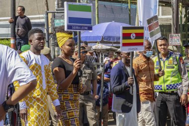 Asya Afrika Festivali 2019'un birçok farklı ülkesinden katılımcılar