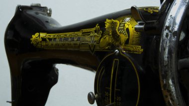 Antikşarkıcı Mısır Altın Sfenks Model 15 66 Dikiş Makinesi C 1908