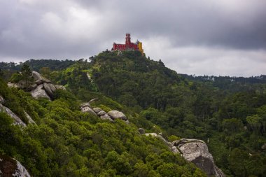 Pena Sarayı, sintra, Portekiz.