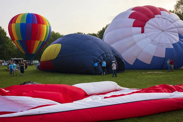 35-ty roczny Spiedie Fest i balon Rally Expo, Inc. — Zdjęcie stockowe