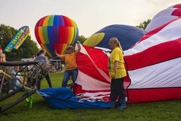 35th annual Spiedie Fest and Balloon Rally Expo, Inc. . — Fotografia de Stock