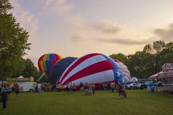 35e jaarlijkse Spiedie Fest en Balloon rally Expo, Inc. — Stockfoto