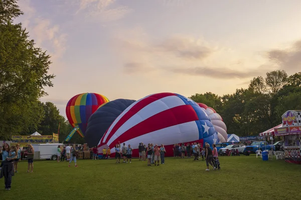 35th annual Spiedie Fest and Balloon Rally Expo, Inc. . — Fotografia de Stock