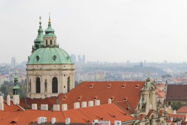 Prag Panoraması Katedrali ile