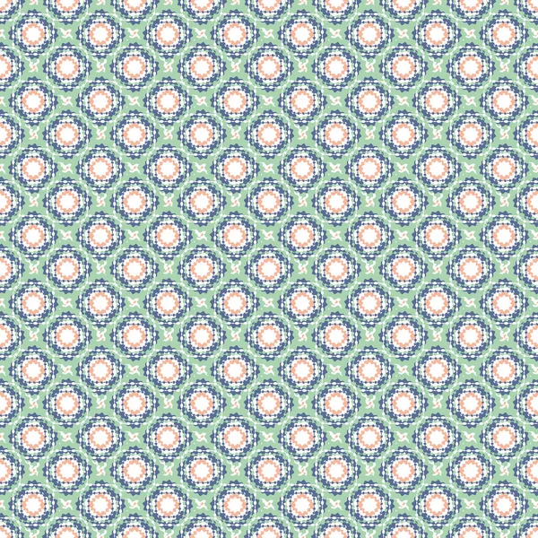 Pastellfarbene geometrische abstrakte nahtlose Vektormuster — Stockvektor