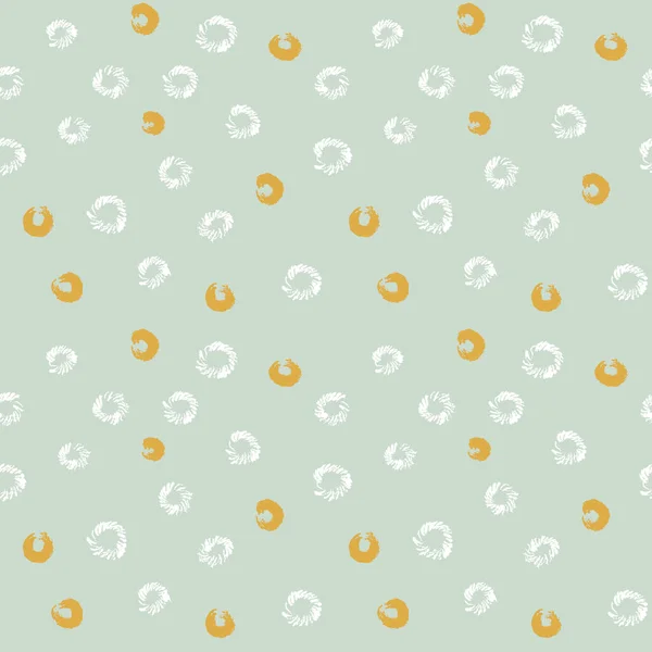 Petits anneaux texturés motif vectoriel sans couture — Image vectorielle