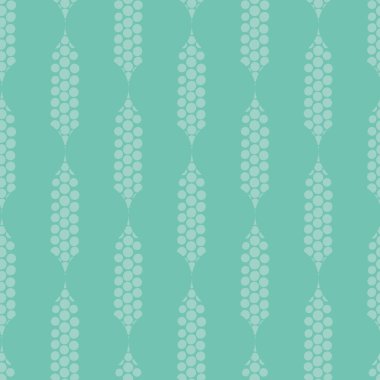 teal noktalı çizgili dikişsiz vektör deseni