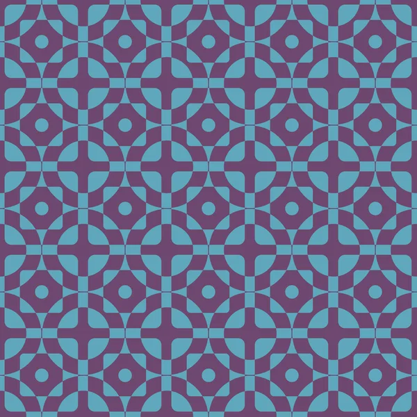 Mosaico patrón abstracto vector sin costura — Vector de stock