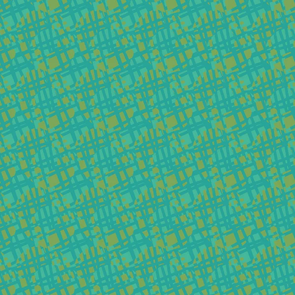 Naadloze vector patroon in turquoise kleuren — Stockvector