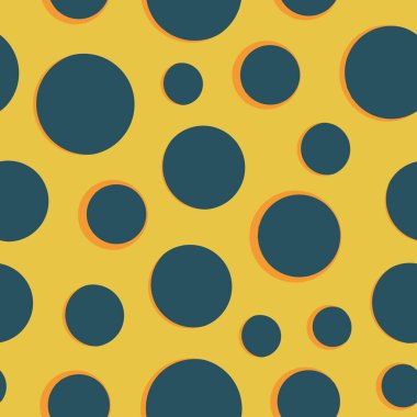 Çukursuz vektör desenli sarı peynir