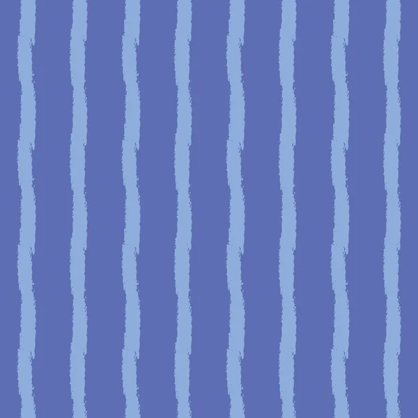 Rayas verticales patrón de vectores sin costura en azul — Vector de stock