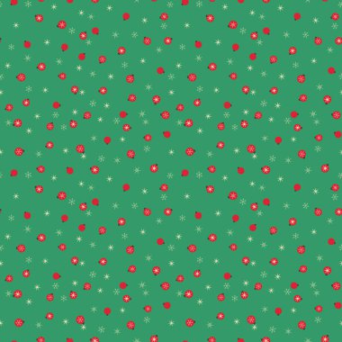 Noel mücevherleri ve karsız vektör deseni