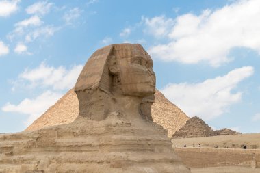 Giza'da Mısır Sfenksi
