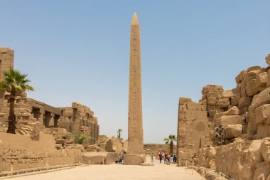 Amun Tapınağı 'nda Thutmose I Obelisk, Karnak, Luxor
