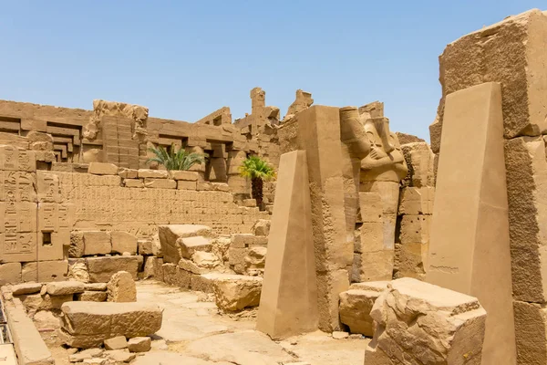 The ruins of an ancient Egyptian temple, Karnak, Luxor