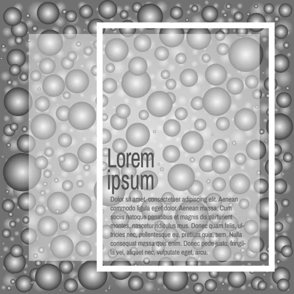 Kartın kabarcık şablonu, davetiye.