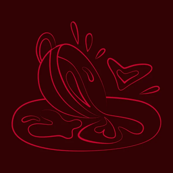 Falcılık ve kehanet, mistik bir aktivite alanı için izole edilmiş elementler. Sinsi anlatımlar ve cadılık simgeleri. Vektör illüstrasyonları