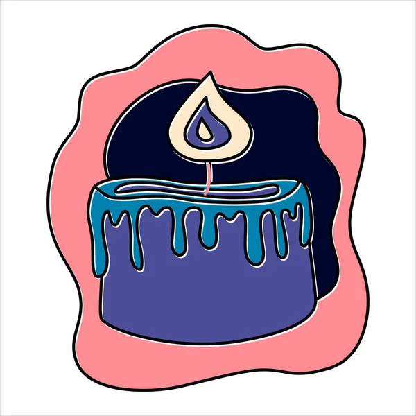 Falcılık ve kehanet, mistik bir aktivite alanı için izole edilmiş elementler. Sinsi anlatımlar ve cadılık simgeleri. Vektör illüstrasyonları